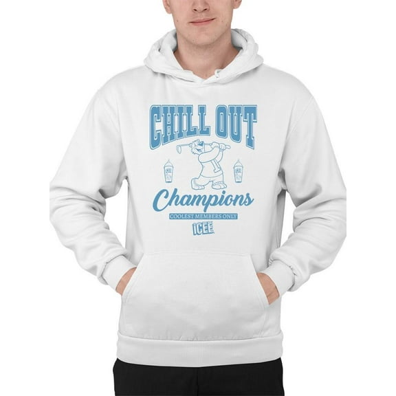 Chill Out Champions - Cool ICEE Golf Club Design Men's Hoodie