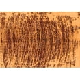 thumbnail image 1 of Ahgly Company Indoor Rectangle Abstract Orange Modern Area Rugs, 2' x 4', 1 of 4