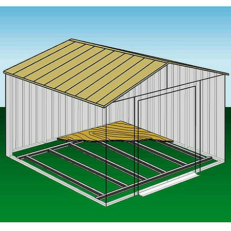 arrow sheds 10x8 woodlake metal storage shed kit wl108