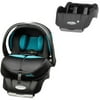 Evenflo Advanced Embrace DLX Infant Car Seat with SensorSafe, Largo, with BONUS Car Seat Base