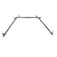 thumbnail image 3 of Rene 13/16" Bay Window curtain rod 20"-36", 38"-72" - Black,(ABay-37-2), 3 of 4