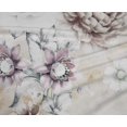 thumbnail image 4 of oneOone Polyester Spandex Tan Fabric Florals Craft Projects Decor Fabric Printed By The Yard 56 Inch Wide, 4 of 4