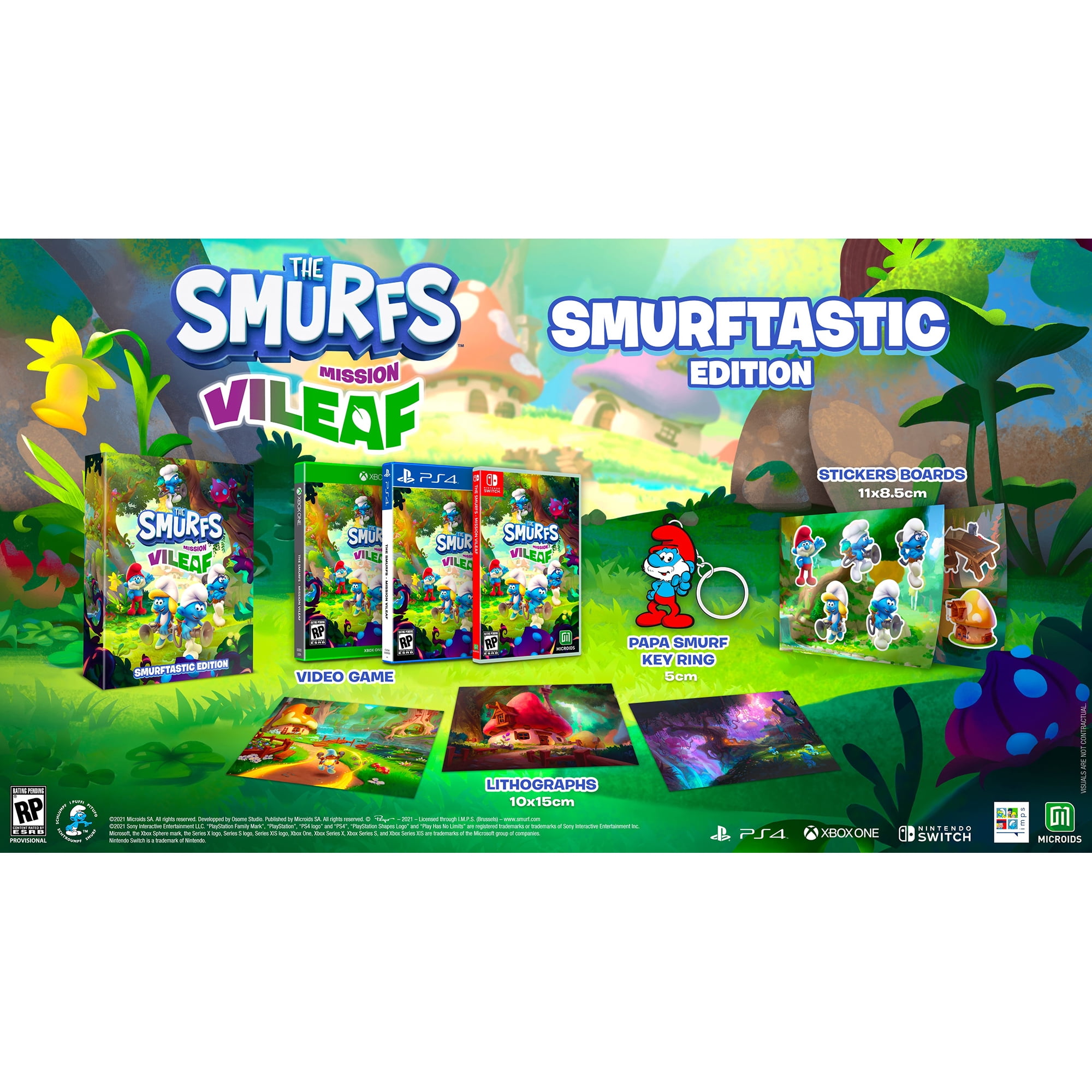 The Smurfs Mission Vileaf Smurftastic Edition