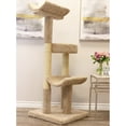 thumbnail image 3 of New Cat Condos Prestige Cat Trees Double Scratching Post Cat Tower Tree-Color:Brown, 3 of 5