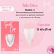 thumbnail image 5 of Copa Menstrual Femenina Secret Cup + Bolsa Transportadora Talla Chica, 5 of 5