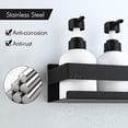 Bathroom Storage Tray Stainless Steel Kitchen Storage Rack Dual-purpose ...