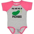 thumbnail image 3 of Inktastic You Had Me at Pickles Boys or Girls Baby Bodysuit, 3 of 5