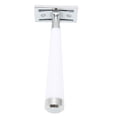thumbnail image 5 of NFTIGB Manual Razors Fast Shave High Safety Double Edged Stable Sliding Easy to Use Long Handled Razors for Home Barber Salon, White, 5.91 inches / 15 cm, 5 of 9