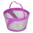 thumbnail image 2 of Cup Style Coffee Filter Basket, Reusable Coffee Filter Basket Minuteness Process Stainless Steel Material Easy Cleaning Environmental Protection  For Household, 2 of 8