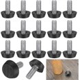 thumbnail image 1 of Adjustable Furniture Leveling Legs M62125mm - 22 Pack Screws for Chair Legs, 1 of 5
