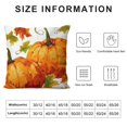thumbnail image 5 of BCIIG Halloween Pumpkins Watercolor Throw Pillow Covers  Decorative Pillow Cases for Couch Bedroom Living Room 18x18in, 5 of 5