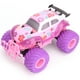 thumbnail image 1 of Automóviles de control remoto para niñas 2.4ghz lindo rosa color púrpura control remoto autos recargables autos todoterreno Juguete con 2 batería, 1 of 7