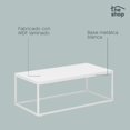 thumbnail image 4 of Mesa de Centro Rectangular The Shop, Mesa Auxiliar, Artículos de Decoración para el Hogar blanco Unitalla, 4 of 6