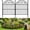 Set-2, variant on Decorative Garden Fence 10 Pack, No Dig Metal Flower Bed Edging Border, Rustproof Arched Panel Fencing with Stakes for Yard Patio Outdoor Decor - Small Animal Barrier