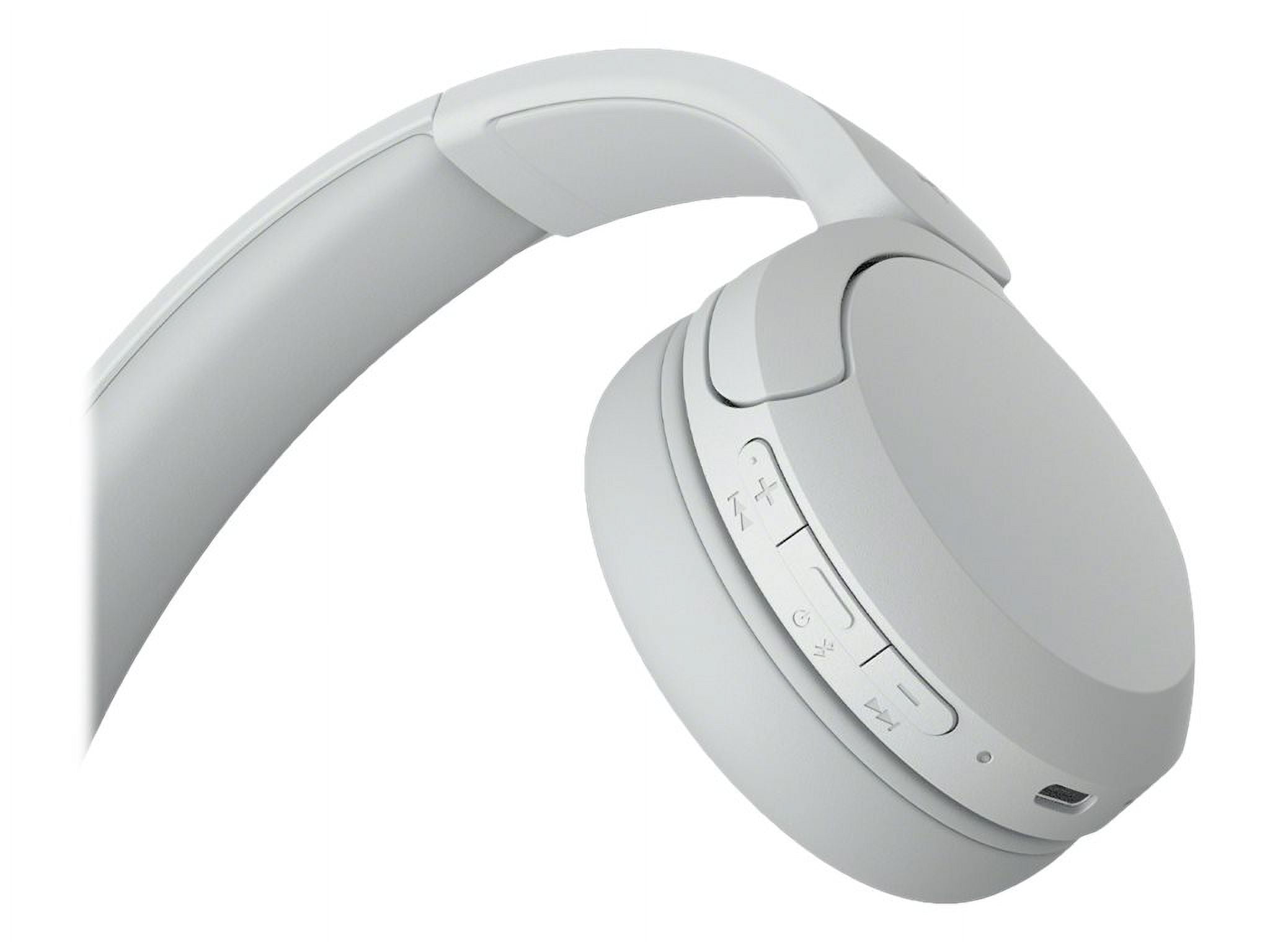 Sony WH-CH520 Casque sans fil avec microphone - Blanc
