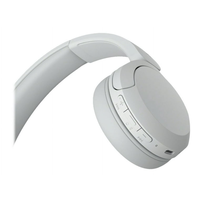 Sony WH-CH520 Wireless Bluetooth Headphones with Microphone-White