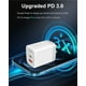 thumbnail image 2 of UTAH-[3Pack/20W] USB C Charger Adapter, Dual-Port PD USBC Wall Charger Block for iPhone 16 Pro Max 16Pro 15 Pro 14, Type C Brick Power Box Quick Charge 3.0 Cargador Cube Base for Samsung Galaxy S24 U, 2 of 4