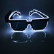 thumbnail image 2 of Gafas luminosas de mosaico, gafas de discoteca inalámbricas con luces LED, gafas de baile, gafas luminosas LED, sílabas eléctricas, 2 of 3
