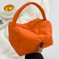 thumbnail image 4 of Bolsos Mujer Monedero Acolchado Suave Btafrte Rhombic Lattice Naranja, 4 of 9