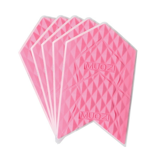 Greeniant 5 piezas de pegatinas para bicicleta, protector de marco de bicicleta, silicona resistente al agua, a prueba de herrumbre con tira adhesiva de Ciclismo Rosado grande 5 piezas Greeniant OD020518-10