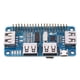 thumbnail image 3 of Hub de extensión USB de 5 V, 4 puertos USB para placa con indicación apta para Raspberry Zero/Zero W/3B+, 3 of 8