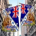 thumbnail image 3 of FLAGWIX American Flag - Kangaroo Australia Flag Happy Australia Day MLH2110F - House Flag (29.5" x 39.5"), 3 of 4