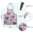 thumbnail image 7 of Ballet Princess Girls Pattern Kids Aprons for Girls and Boys,Adjustable Neck Strap Toddler Aprons for Kids Cooking Baking, 7 of 7