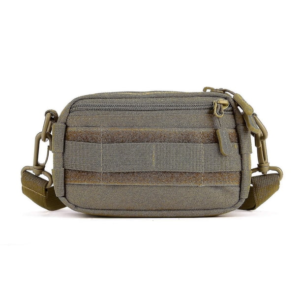 Riñonera táctica militar, riñonera de nailon, sistema de riñonera impermeable, accesorio para mochila al aire libre
