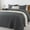 Drak Grey, variant on King Size Quilt Bedding Set (106x96 Inch), 3 Pieces Burnt Orange Fall Soft Lightweight Bedspread Coverlet, Terracotta Rust Boho Summer Quilt King Size for All Season(1 Quilt, 2 Pillow Shams)