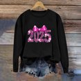 thumbnail image 3 of SHE IS Black Crewneck Sweatshirt Women Cotton Hoodies for Women Trendy Zip up Womens Pullover Hoodie Pullover Tops for Women My Orders Placed, 3 of 5