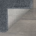 thumbnail image 7 of Wembley Shag Transitional Shag Thick Dark Gray Area Rug, 4' x 5', 7 of 7