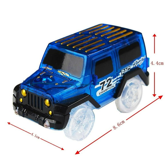 Pistes Magiques Conduit Lumière Électronique Voiture Pistes Jouets Pièces 5 Lumières Colorées Jouets pour Enfants