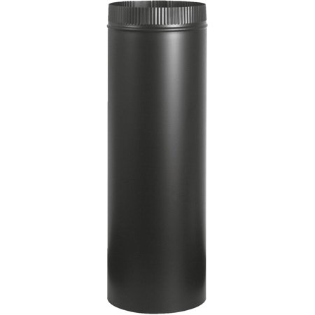 - Imperial Mfg Group 6x24 Black Stove Pipe BM0111