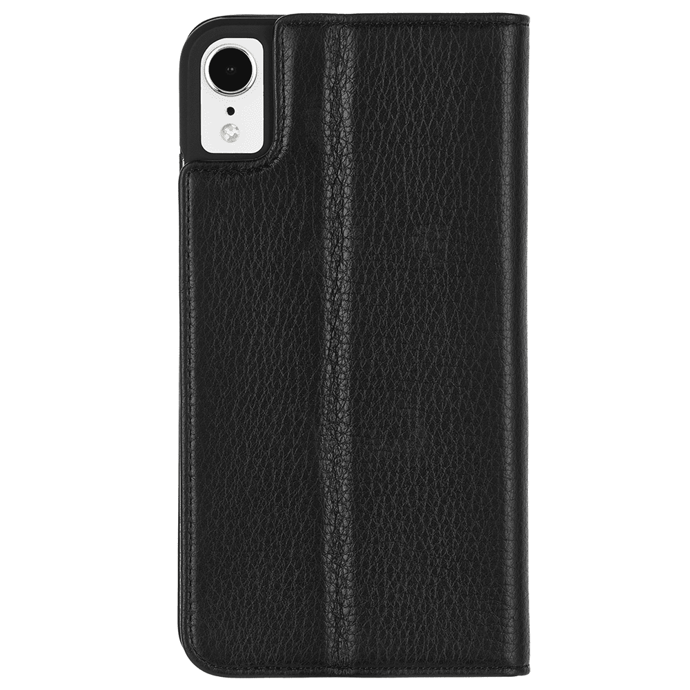 CaseMate iPhone XR Wallet Folio Black Case