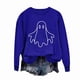 thumbnail image 1 of Ailaofu Womens Halloween Crewneck Sweatshirt Cute Long Sleeve Graphic Pullover Tops Fall Fashion Clothes, 1 of 4