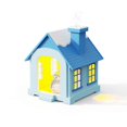 thumbnail image 1 of USB Powereds Christmas Snow House Humidifier 500ml Capacity with Type C Connectors and Two Light Modes for All Genders brown, 1 of 5