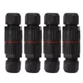 thumbnail image 3 of Junction Box Connector, Waterproof 5 Core Corrosion Resistance 4 Pcs Cable Connectors Screw Crimping 450V 32A  For Ship, 3 of 8