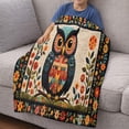 thumbnail image 4 of CaiYueKe Small Size Flannel Blanket, 39x27.6 Inch Soft Warm Nap Blanket, Print Flannel Throw for Sofa Bed Camping, Lightweight Cozy Blanket, Gift for Holiday Thanksgiving Christmas, 4 of 6