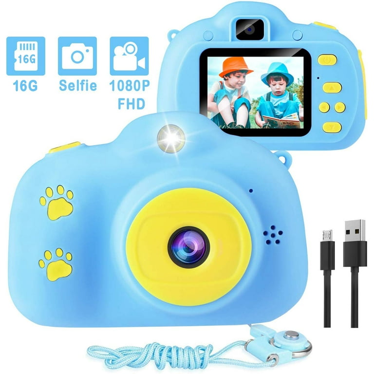  Kids Camera, Dinosaur Toddler Digital Camera for Ages 3-12  Boys Girls Childrens, Christmas Birthday Gifts, Selfie 1080P HD Video  Camera for 3 4 5 6 7 8 9 Years Old Boys Girls Toys Gifts : Electronics