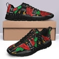 thumbnail image 4 of Faith Love Hope Roses American Flag Running Shoes Sneakers Mesh Black Size 7.5, 4 of 5