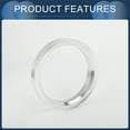 thumbnail image 6 of Unique Bargains Hub Centric Rings, 60.1mm ID to 74.1mm OD Vehicle Wheel Hubrings Aluminum Alloy, 4 Pcs, 6 of 6