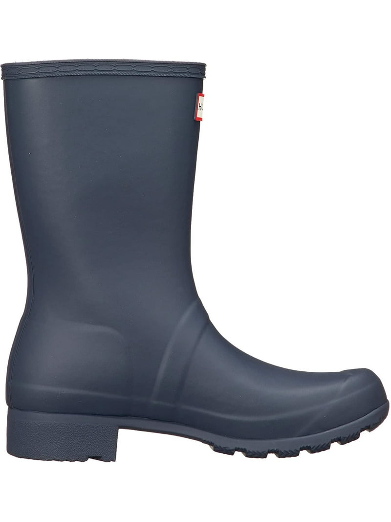 HUNTER ORIGINAL TOUR SHORT Rain Boots Navy Matte - Walmart.com