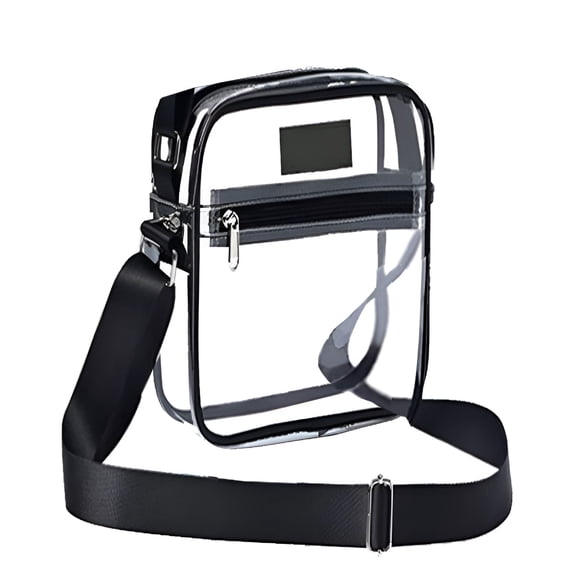 GASTROPOD 2026 New Clear Crossbody Purse Bag Clear Bag Stadium Approved Inner Pocket for Concerts Festivals Sports Events Clear Purse for Stadium Events