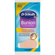 Dr. Scholl's Bunion Cushions, Stays on All Day, 6 Pads