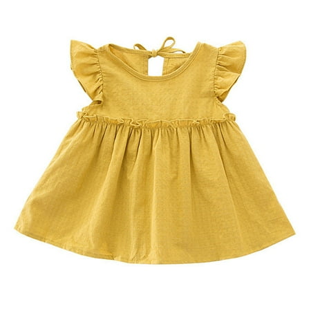 

TAIAOJING Girls Dress Bridesmaid Princess Floral Gown Pageant Kids Birthday Dress Party Wedding Dress Clothes Outfit A-Line Dresses