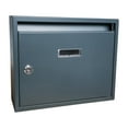 thumbnail image 1 of Modern Bloqueable Mailbox Combinación Locking Box Durable Gris arena Zulema Buzón de montaje en pared, 1 of 8