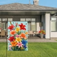 thumbnail image 3 of AMHNF Linen Garden Flag for Spring Summer Home Outdoor Garden Yard Door Decor 12x18 inch, 3 of 5