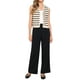 thumbnail image 2 of Chaleco de punto sin mangas de cuello en V con botones INSPIRE CHIC para mujer, talla XL, color beige, 2 of 6