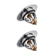 thumbnail image 3 of Advancent Filtro de drenaje Pop Up Sink Colador Reemplazo de acero inoxidable Lavabo Colector de pelo para baño de cocina 2piezas Advancent CBP036592, 3 of 6