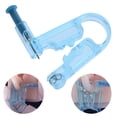 thumbnail image 2 of 3x Desechable Seguro Estéril Nariz Oído Piercing Kit Piercing Pistola + Hisopo con alcohol Likrtyny Para estrenar, 2 of 3